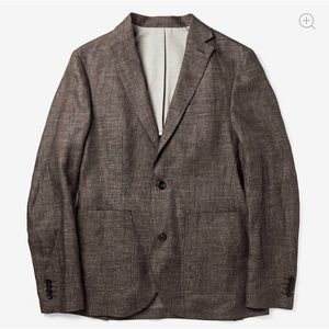 Taylor Stitch Sheffield jacket in Cocoa Linen size 38